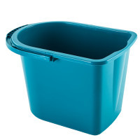 Bucket for mops Aleana Rectangular Turquoise 14 l (aln 122024/turquoise)