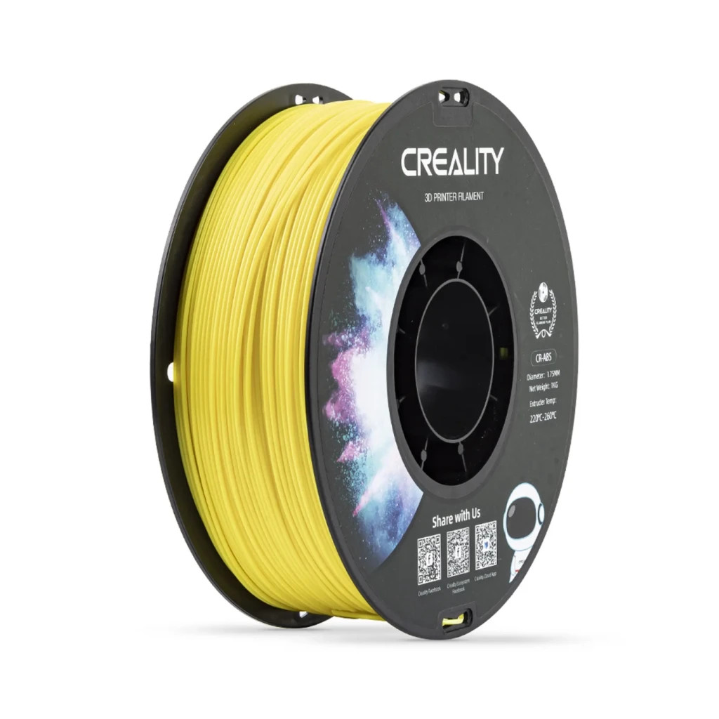 Пластик для 3D-принтера Creality ABS 1кг, 1.75мм, yellow (3301020033)