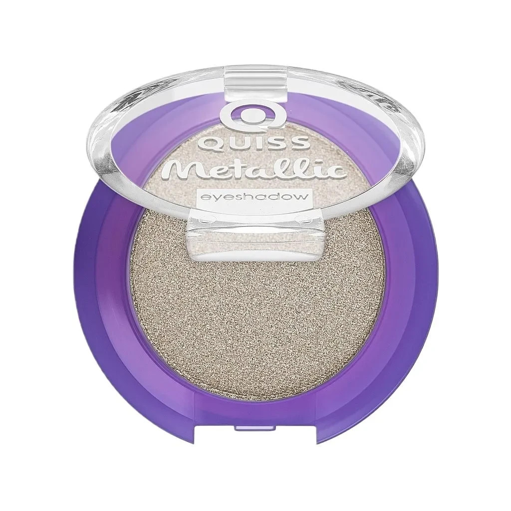 Тіні для повік Quiss Metallic Eyeshadow 01 (4823097108529)