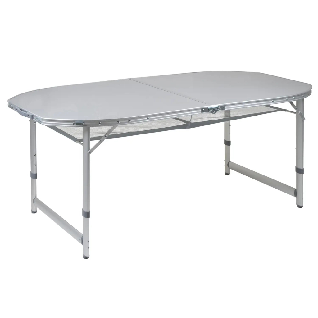 Туристичний стіл Bo-Camp Premium Oval 150x80 cm Grey (1404405)