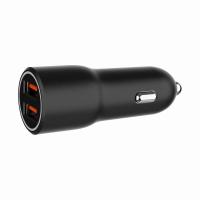 Зарядний пристрій Gembird 2xUSB-A (18W QC3.0) black (TA-UC-A2QC36-CAR-01)