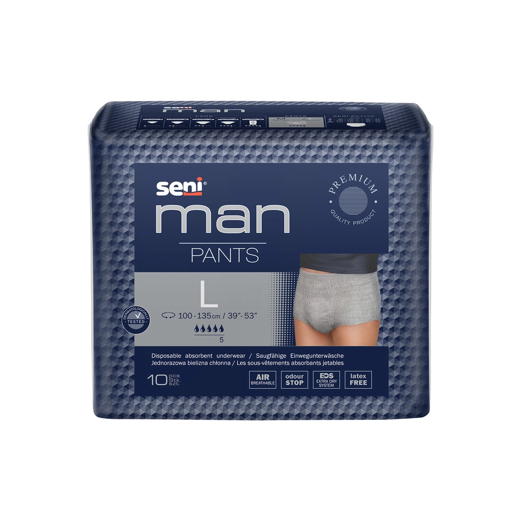 Підгузки для дорослих Seni Man Pants Large 10 шт (5900516800550)