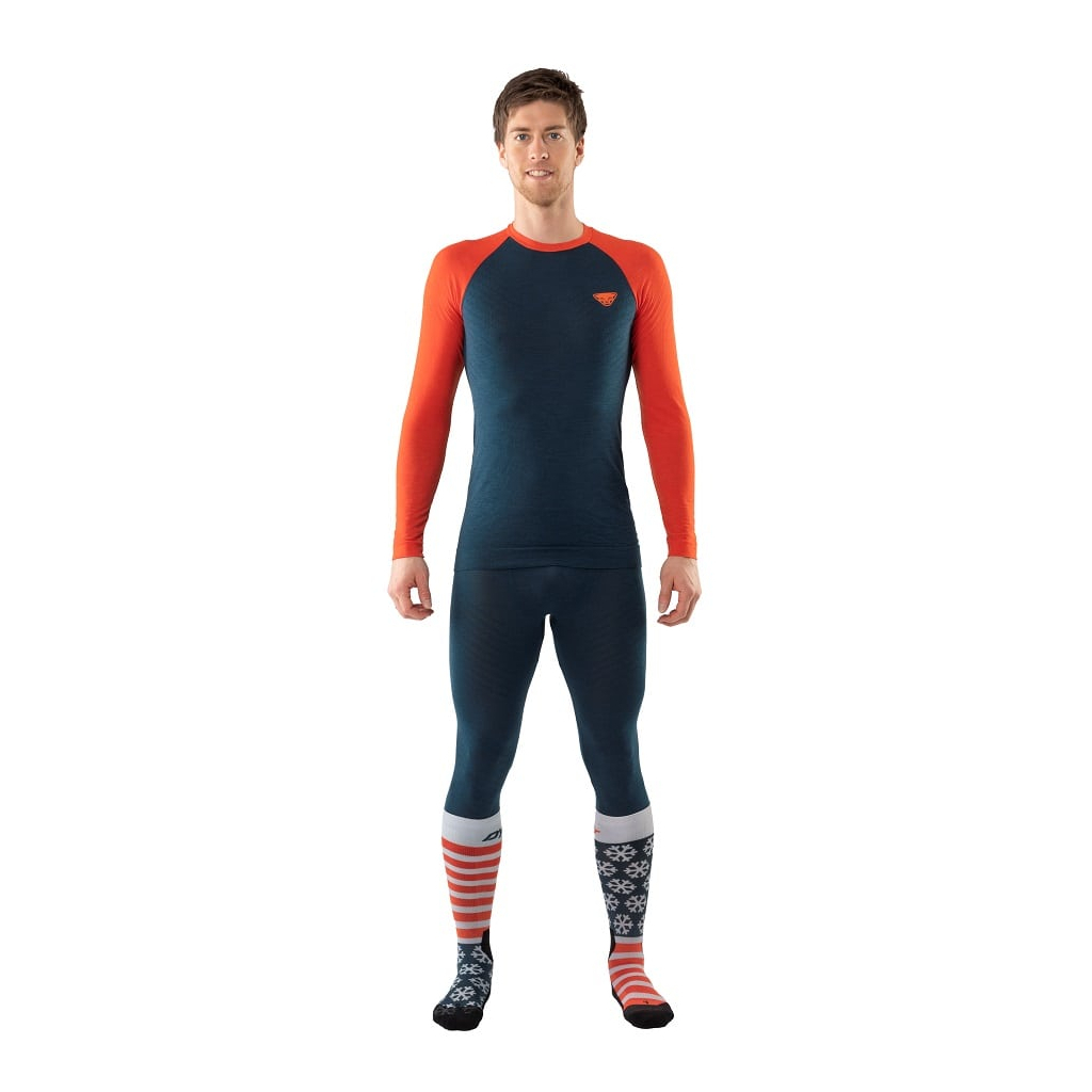 Шкарпетки Dynafit FT Graphic Socks 71613 8071 - 35-38 - синій/помаранчевий (016.002.2171)