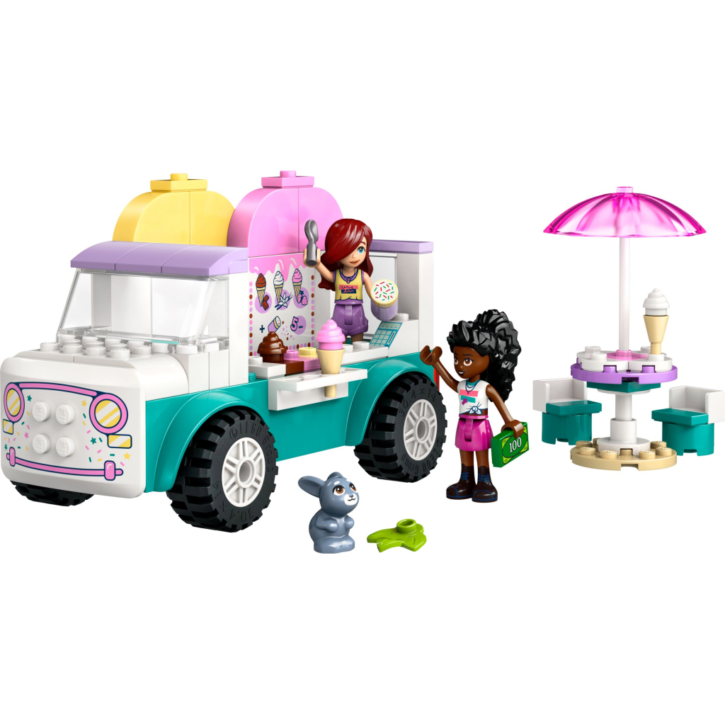 Конструктор LEGO Friends Хартлейк-Сіті. Фургон із морозивом (42644)