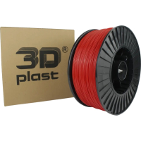Plastic for 3D printer 3Dplast PLA 1.75mm, 3kg, red (3DPLA1753RED)