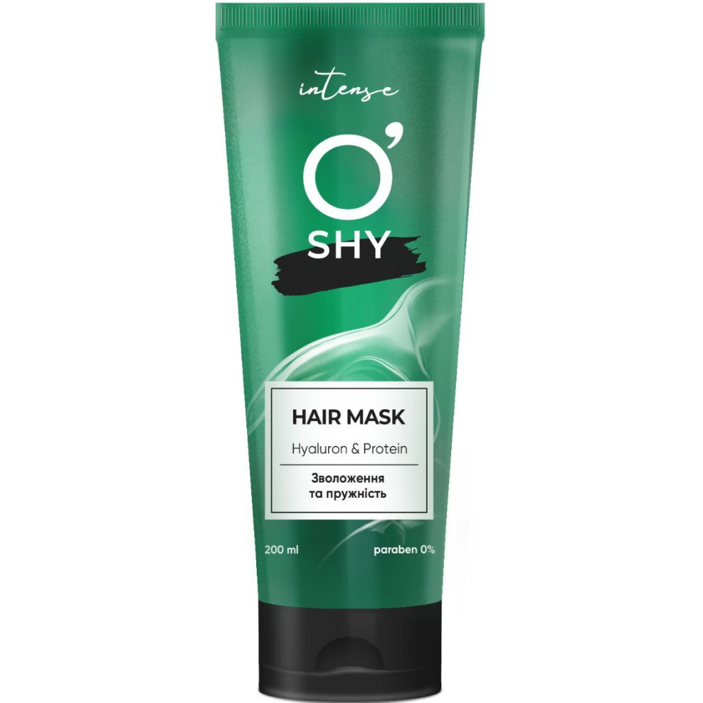 Маска для волосся O'Shy Intense Hyaluron & Protein Зволоження та пружність 200 мл (4820263234006)