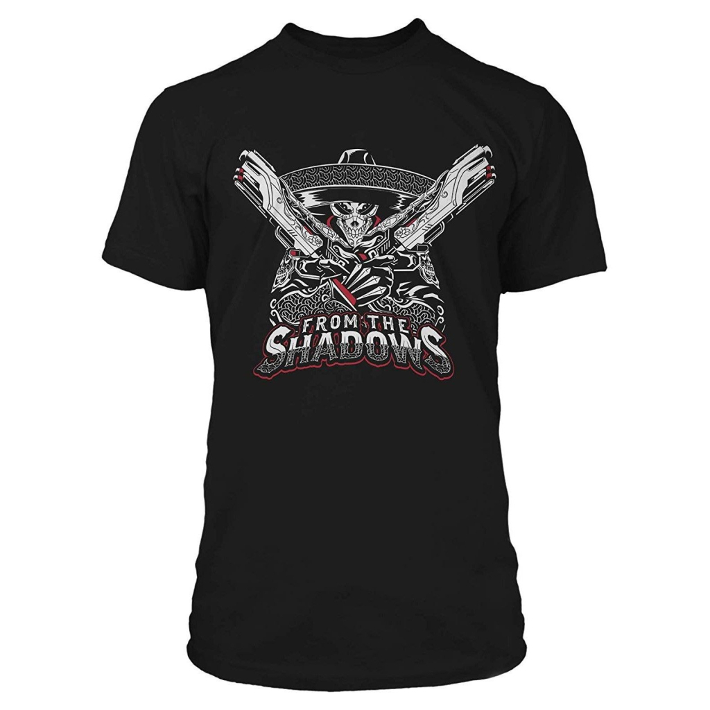 Футболка Jinx Overwatch - El Mariachi Premium Tee Black, L (JINX-7986 BLL)