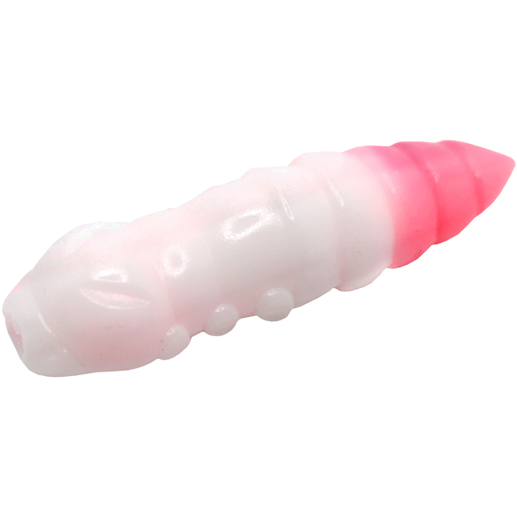 Силікон рибальський FishUP Pupa 1.2" 132 - White/Bubble Gum, cheese taste (10шт/уп) (1864.07.66) Силікон рибальський FishUP Pupa 1.2" 132 - White/Bubble Gum, cheese taste (10шт/уп) (1864.07.66)