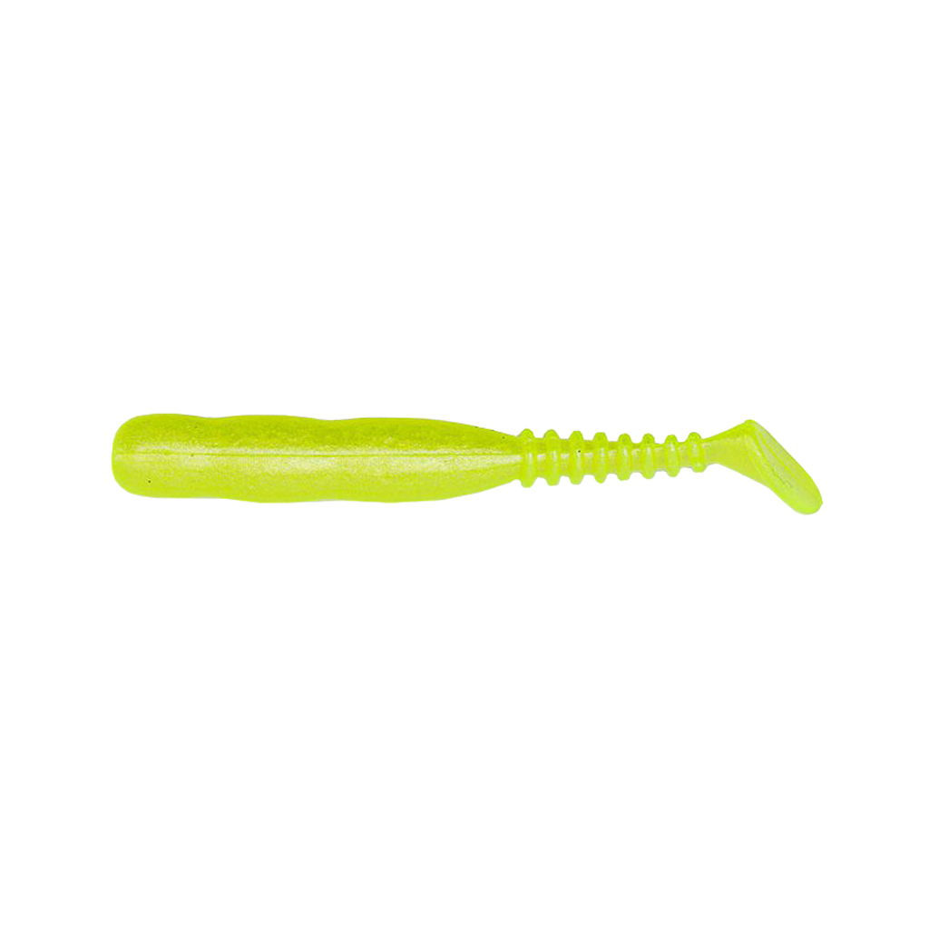 Силікон рибальський Reins Rockvibe Shad 3" 416 Glow Pearl Chart (15 шт/уп.) (1552.07.69)