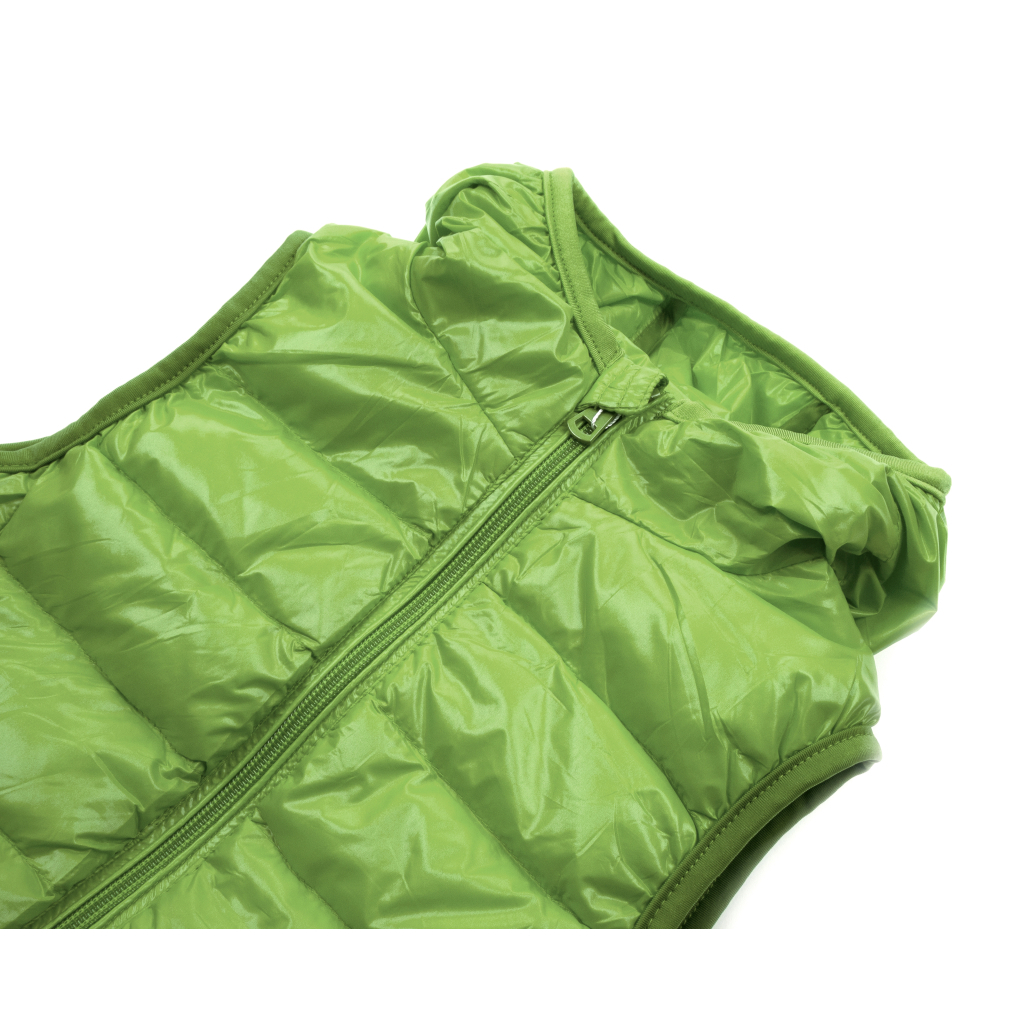 Жилет дитячий Kurt пуховий з капюшоном (V-HT-580T-160-green)