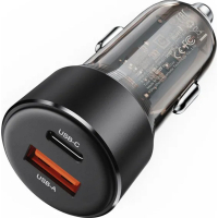 Зарядний пристрій Acefast 2xUSB 60W (USB-C + USB-A) B12 (6974316282914)