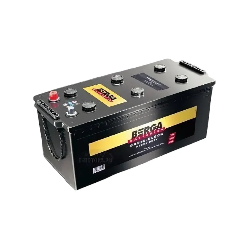 Акумулятор автомобільний Berga Truck Basicblock 180Ah бокова(-/+) (1100EN) (6800331107902) Акумулятор автомобільний Berga Truck Basicblock 180Ah бокова(-/+) (1100EN) (6800331107902)