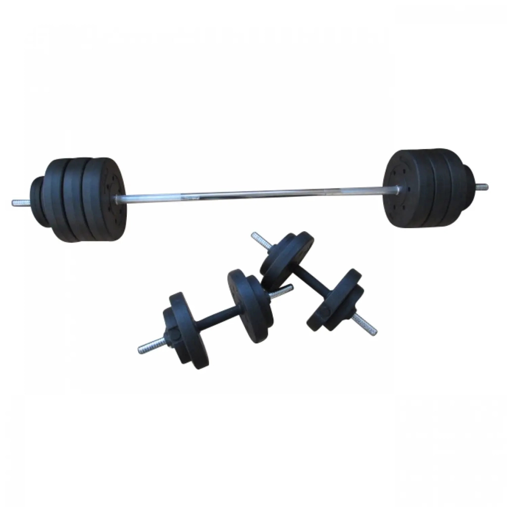 Штанга HSF + 2 гантелі, композит - 50кг (GBCD 50)