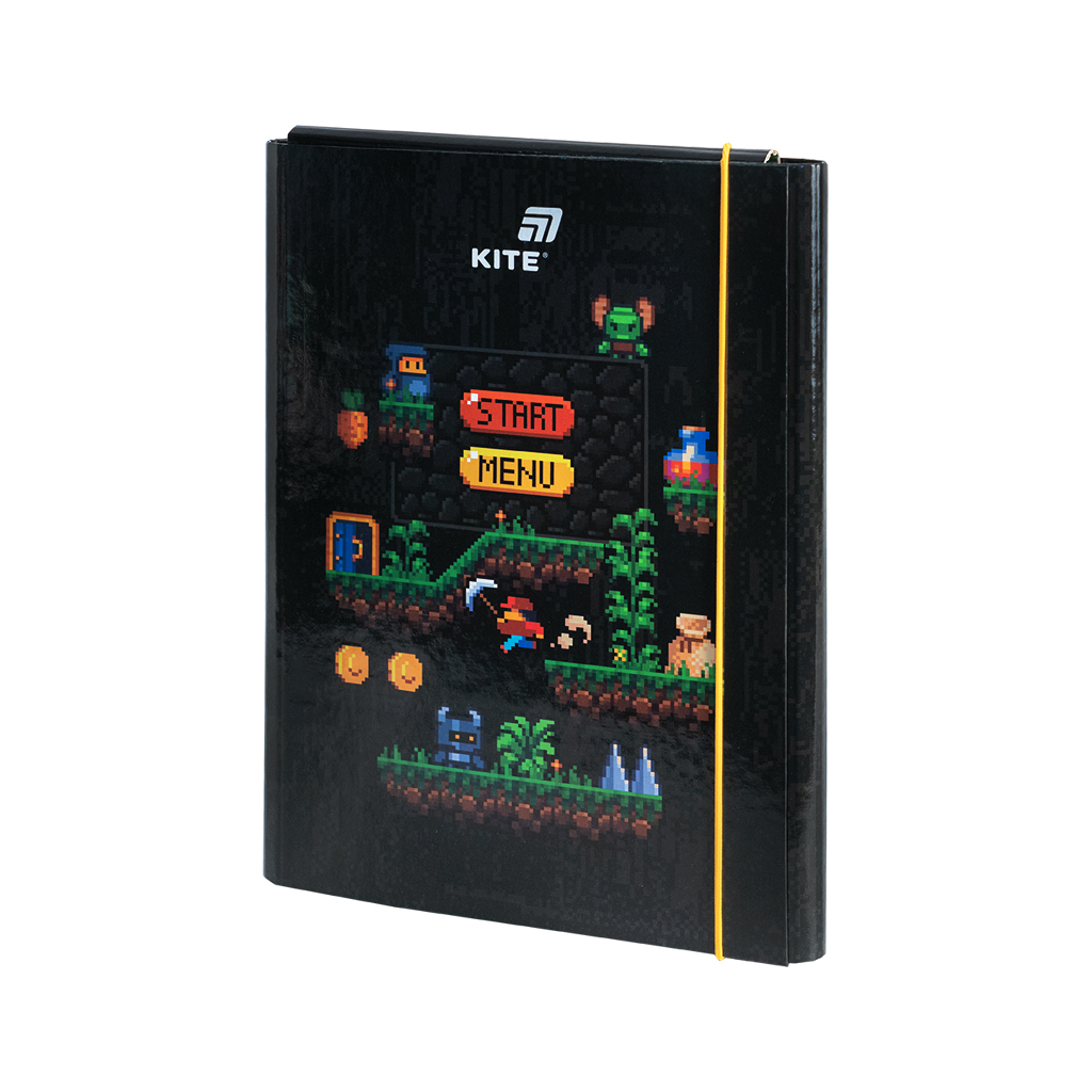 Папка для трудового навчання Kite А4 Pixel Game (K25-213-2)