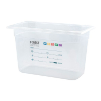 Gas container FoREST series "Gastronorm" made of polypropylene GN 1/3 h 200 mm 7.1 l (241390)