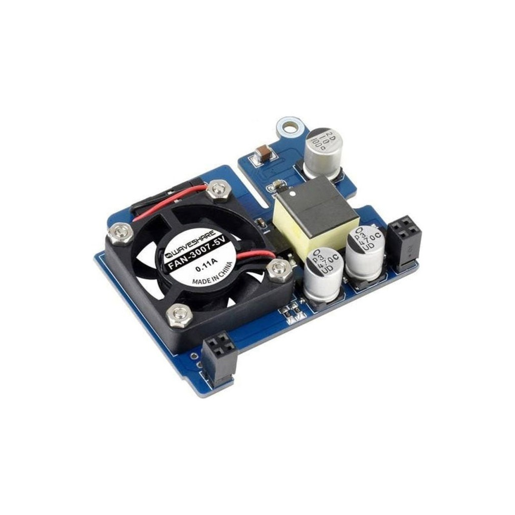 Плата розширення для Мікро ПК Waveshare Плата розширення PoE HAT для Raspberry Pi 4 (WAV-19532)