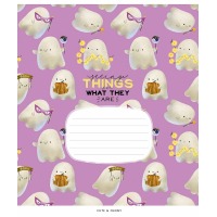 School notebook World's nature 24 sheets line (024-3416L)