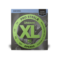 Guitar Strings D'Addario XL ProSteels Bass Custom Light Top/Medium Bottom (43-107) (EPS300)