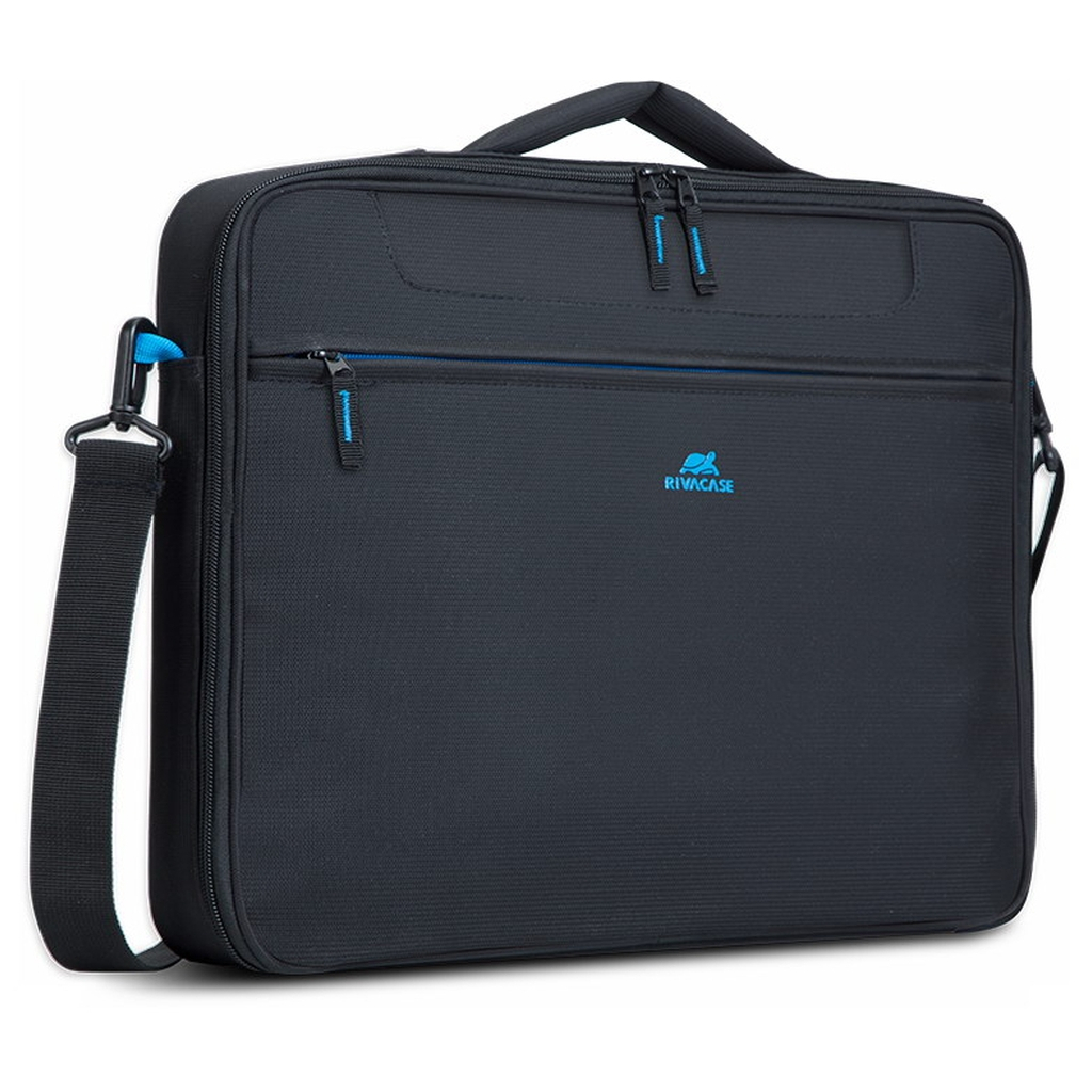Сумка для ноутбука RivaCase 16" collection Regent, black (8087Black)