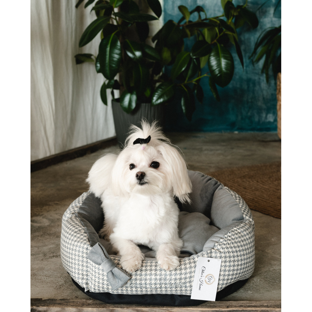 Лежак для тварин Chloe's Home Берлін М сірий (CLH5576)