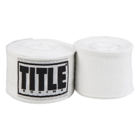 Bandage for sports Title Boxing Select 180" Semi Elastic Mexican 4.5m White (SMHW XL WH)