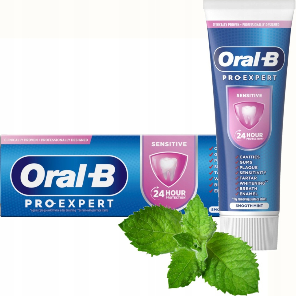 Зубна паста Oral-B Pro-Expert Делікатне очищення 75 мл (8700216106818)