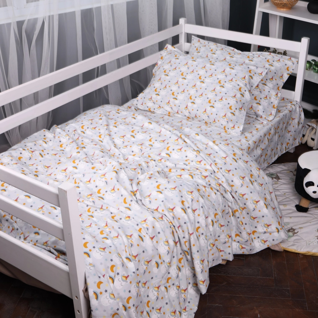 Постільна білизна MirSon 018 Unicorn Фланель 220x240 King Size (2200009656040)