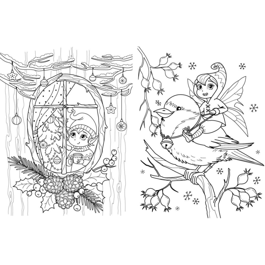 Книга Велика книга розмальовок. Новий рік Ранок (9789667510862)