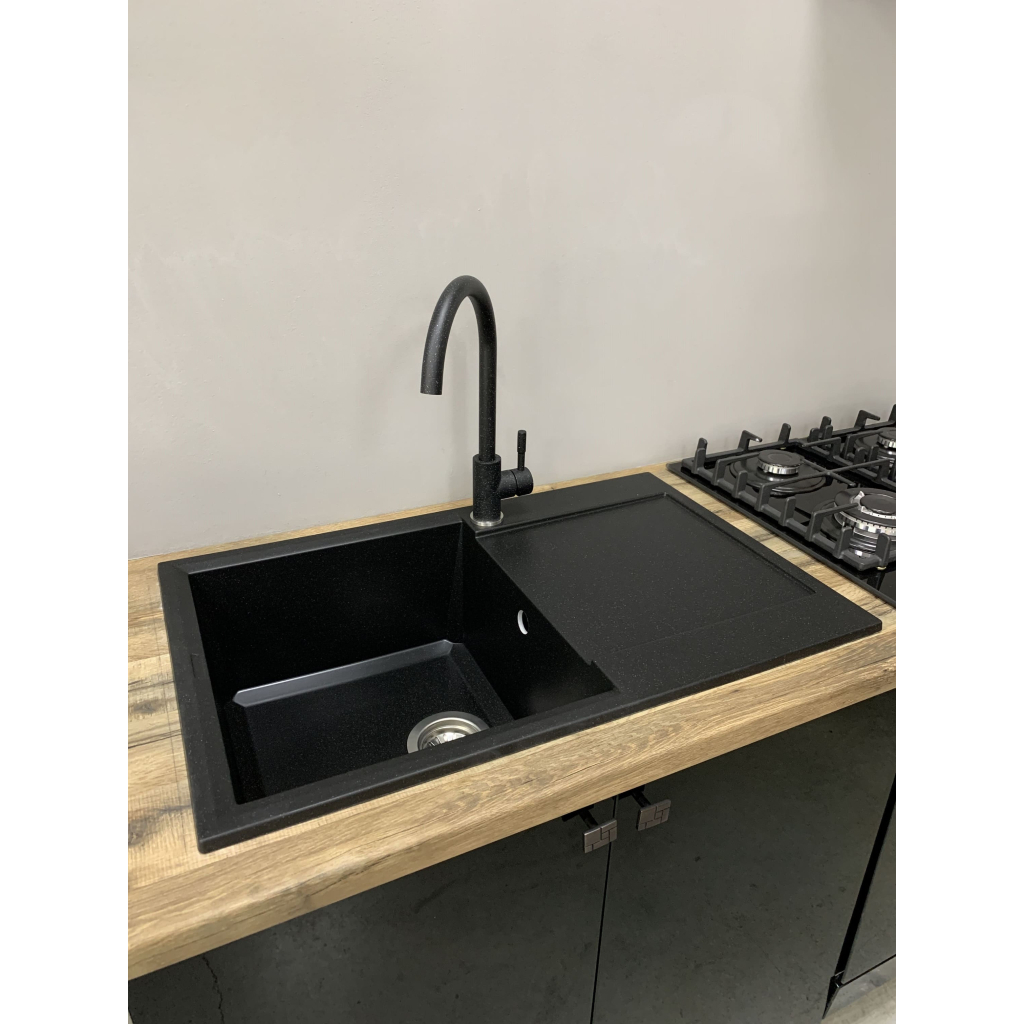 Мийка кухонна Adamant Horizon чорний (1824296101503) Мийка кухонна Adamant Horizon чорний (1824296101503)