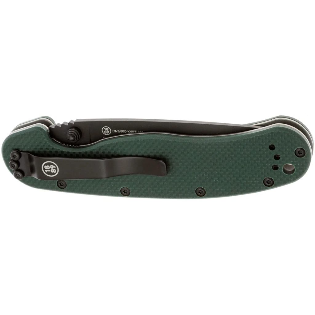 Ніж Ontario Knife RAT I S35VN G10 Green (ON8991) Ніж Ontario Knife RAT I S35VN G10 Green (ON8991)