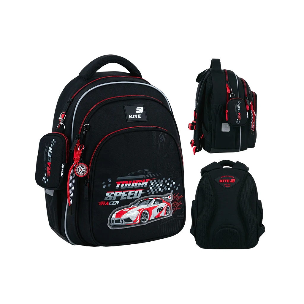 Рюкзак шкільний Kite Education 763S Speed Racer (K26-763S-2)