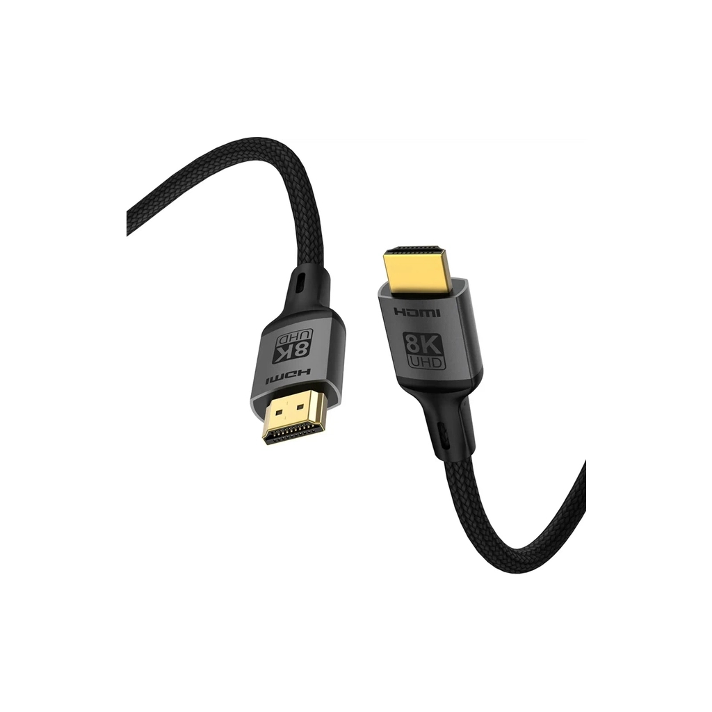 Кабель мультимедійний HDMI M to HDMI M 3.0m V2.1 8K black ColorWay (CW-CBHD089-BK)