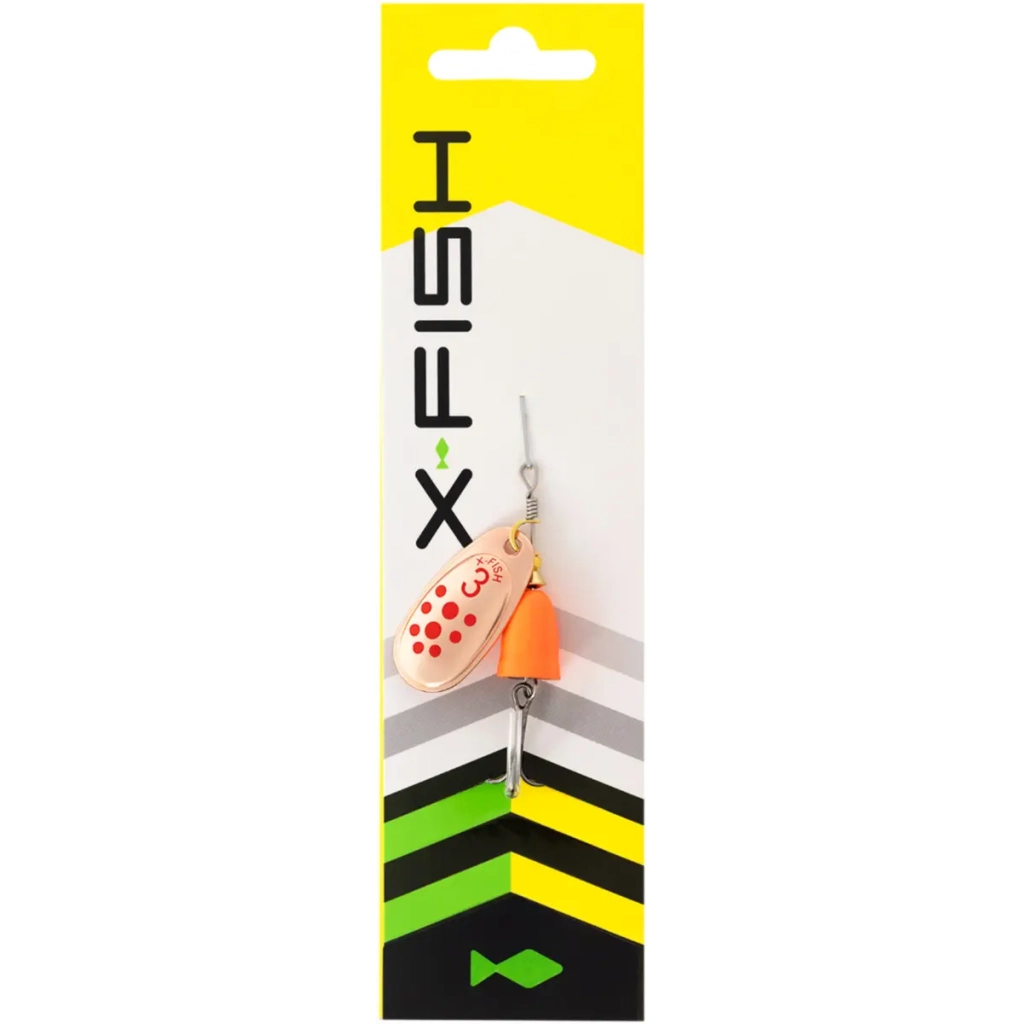 Блешня X-Fish Wolf 7g 3 Copper fire tiger (1917.05.66) Блешня X-Fish Wolf 7g 3 Copper fire tiger (1917.05.66)