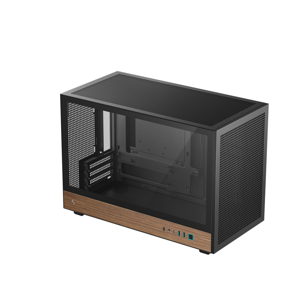 Корпус для ПК Deepcool CH260 Wood Black (R-CH260-BKNWM0-G-1) Корпус для ПК Deepcool CH260 Wood Black (R-CH260-BKNWM0-G-1)