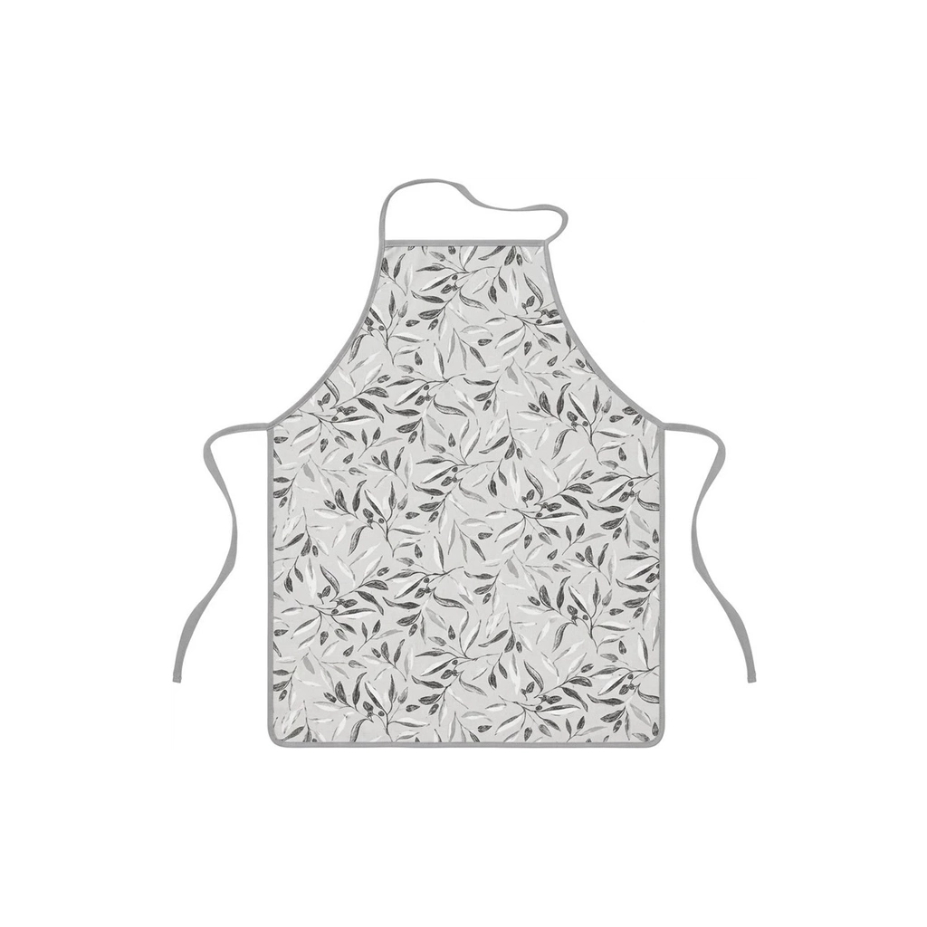 Фартух ARDESTO Grey leaves 60х80см, 100% поліестер, cірий (ART12GL)