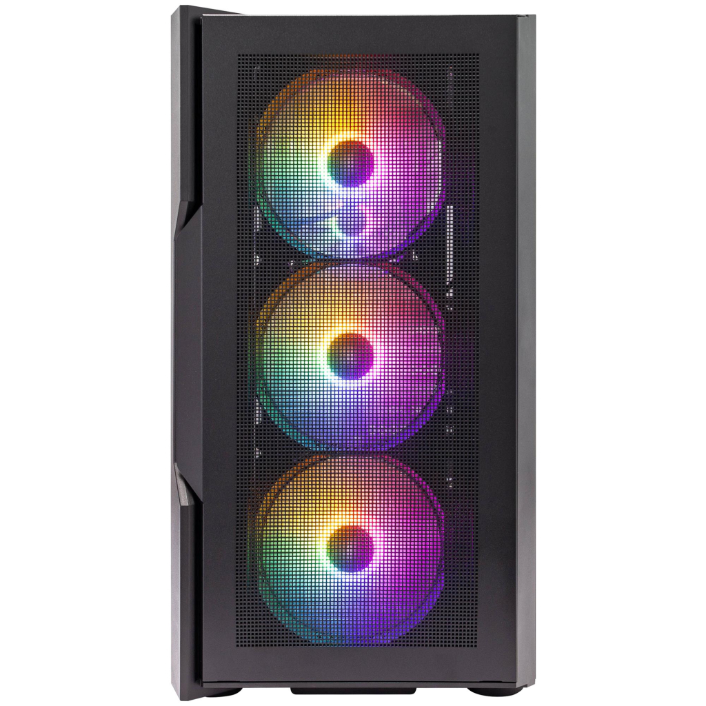 Корпус для ПК 1stPlayer T7-P-BK-4F1-PS-750FK-EU