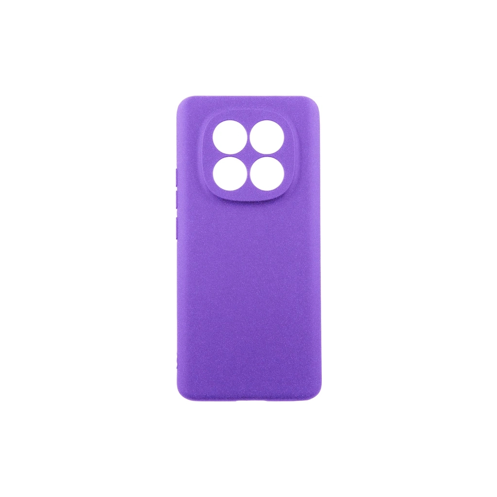 Чохол до мобільного телефона Dengos Carbon Cover + Glass Xiaomi Redmi Note 15 Purple (DG-KM-190)