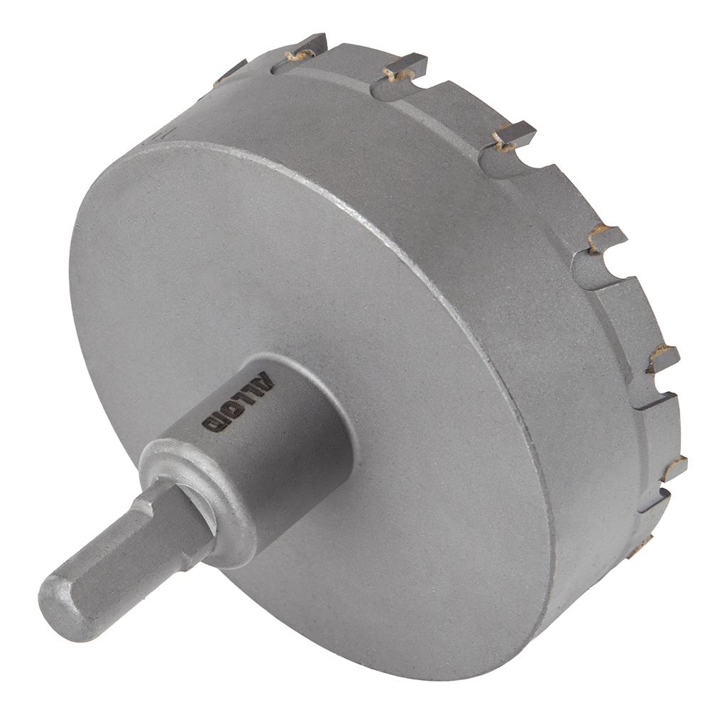 Свердло Alloid Base, корончате, твердосплавне, по металу, 85мм (TS-10085) Свердло Alloid Base, корончате, твердосплавне, по металу, 85мм (TS-10085)