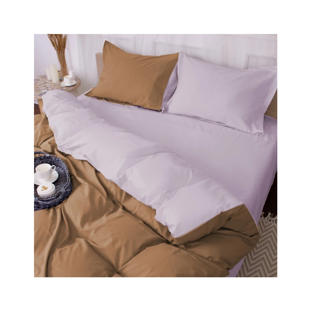 Постільна білизна MirSon Poplin Line 054 + 015 Cabading 200 x 220 (2200006285052)