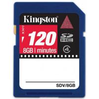 Карта пам'яті Kingston 8Gb SDHC class 4 Video (SDV/8GB)