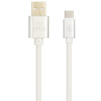 Дата кабель USB 2.0 AM to Type-C White Mobiking (50733)