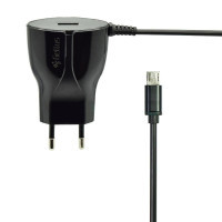 Зарядний пристрій Gelius Ultra Edition USB + MicroUSB Black 1.2m (51981)