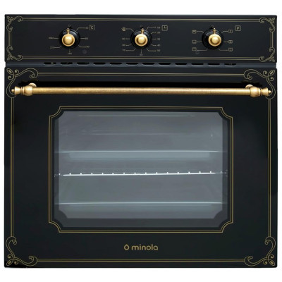 Духова шафа MINOLA OE 66134 BL RUSTIC GLASS