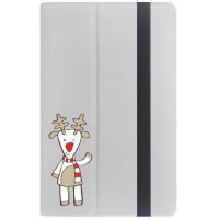 Чохол до планшета Drobak 7" олень с шарфиком (White) (446803)