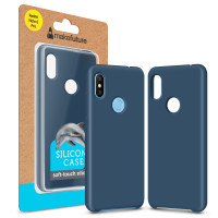 Чохол до мобільного телефона MakeFuture Silicone Case Xiaomi Redmi Note 6 Pro Blue (MCS-XRN6PBL)