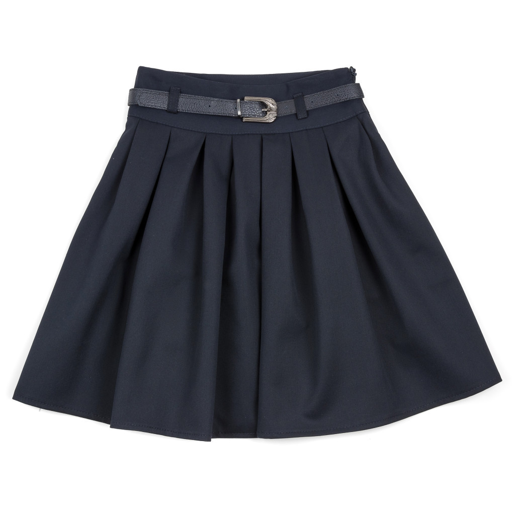 Спідниця дитяча Lucky Life в складку (10001-134G-blue)