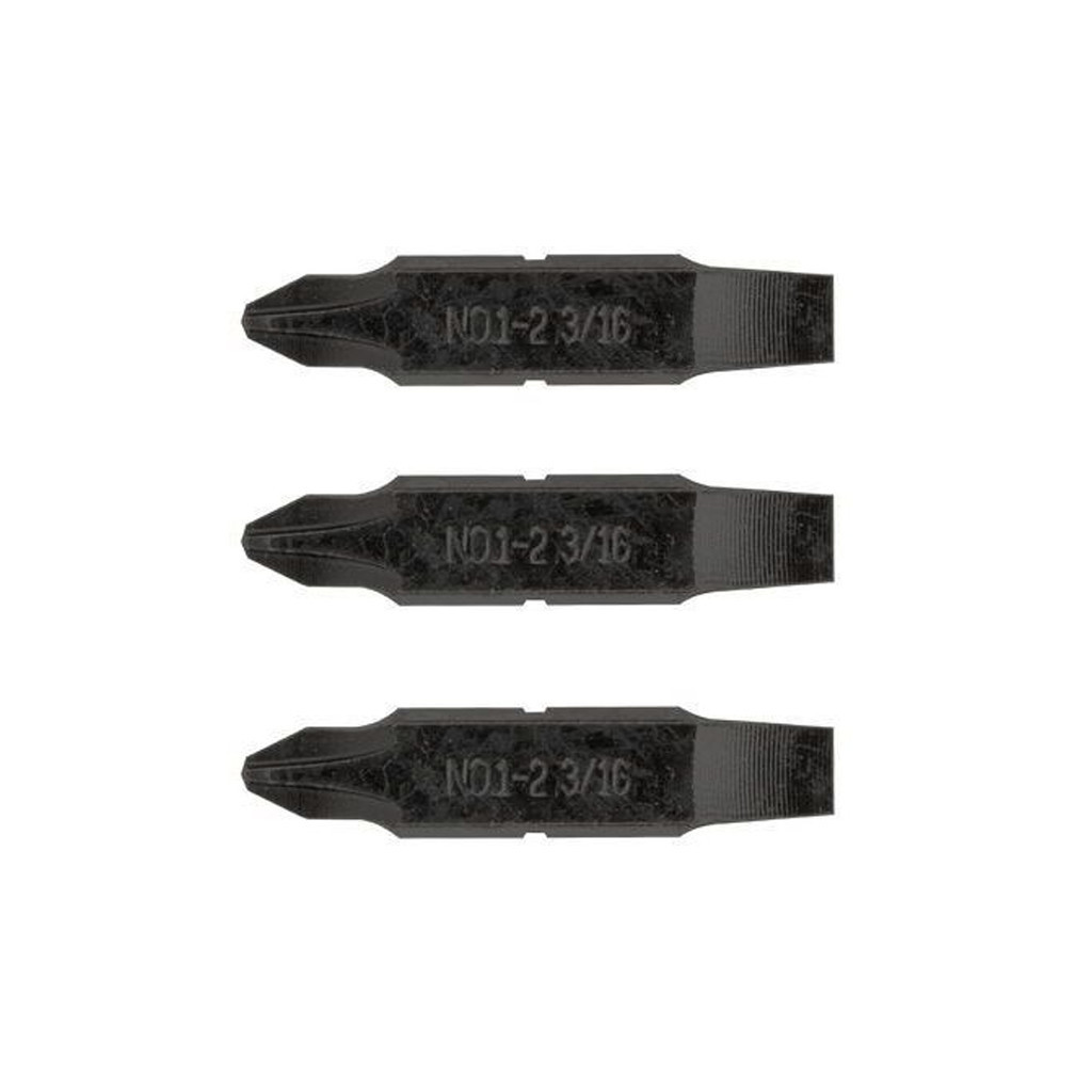 Набір біт для мультитула Leatherman 3шт хрестова PHILLIPS 1-2 та плоска 3/16" (931024)