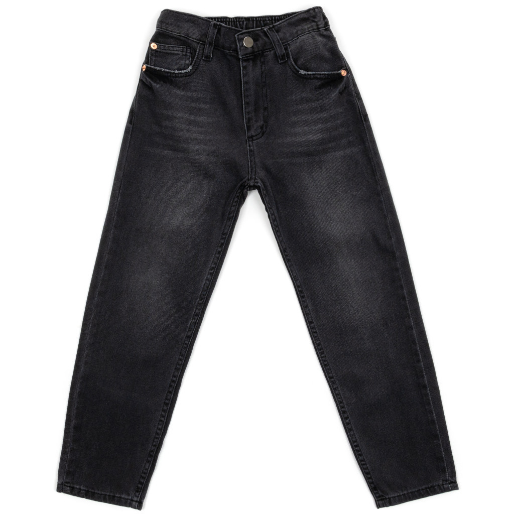 Джинси дитячі Breeze для школи (14866-B-140G-black)