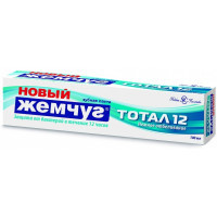 Toothpaste Novy Zhemchug Total 12 + gentle whitening 100 ml (4600697171357)