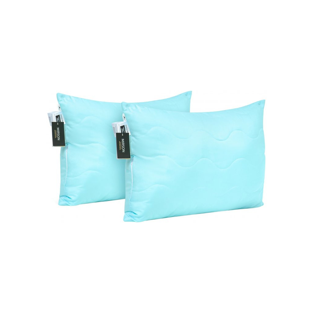 Подушка MirSon Набір EcoSilk №1601 Eco Light Blue середні (2200002651974) Подушка MirSon Набір EcoSilk №1601 Eco Light Blue середні (2200002651974)